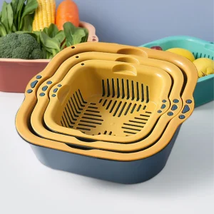 6 Pcs Drain Basket Set with Handles