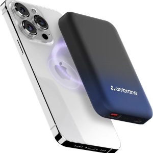 Ambrane 10000 mAh 22.5 W Wireless With MagSafe Power Bank